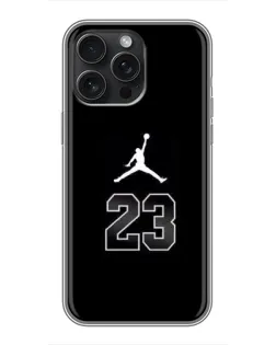 Чохол для iPhone 16 Pro Max з картинкою «Jordan Flight 23»