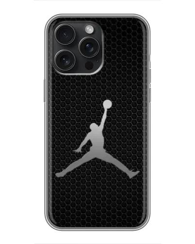 Чохол для iPhone 16 Pro Max з картинкою «Jordan Dark Carbon»