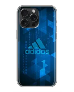 Чохол для iPhone 16 Pro Max з картинкою «Adidas Sport Art»