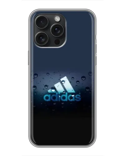 Чохол для iPhone 16 Pro Max з картинкою «Adidas Water Drops» Чохол для iPhone 16 Pro Max з картинкою «Adidas Water Drops»