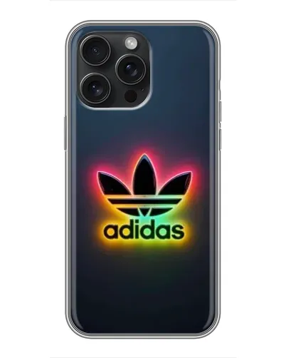 Чохол для iPhone 16 Pro Max з картинкою «Неоновий Adidas» Чохол для iPhone 16 Pro Max з картинкою «Неоновий Adidas»