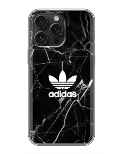 Чохол для iPhone 16 Pro Max з картинкою «Білий мармур Adidas» Чохол для iPhone 16 Pro Max з картинкою «Білий мармур Adidas»