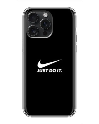 Чохол для iPhone 16 Pro Max з картинкою «Мінімалізм від Nike» Чохол для iPhone 16 Pro Max з картинкою «Мінімалізм від Nike»
