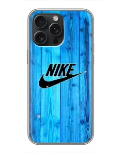 Чохол для iPhone 16 Pro Max з картинкою «Блакитне дерево Nike»