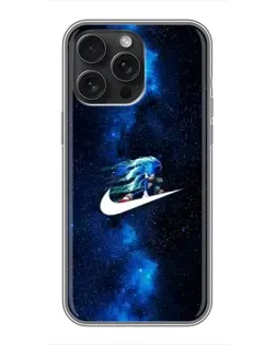 Чохол для iPhone 16 Pro Max з картинкою «Зірковий шлях Nike»