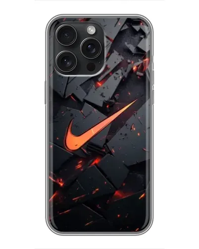 Чохол для iPhone 16 Pro Max з картинкою «Nike — ефект розломів» Чохол для iPhone 16 Pro Max з картинкою «Nike — ефект розломів»