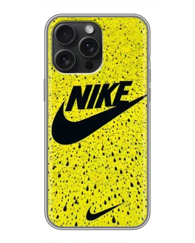 Чохол для iPhone 16 Pro Max з картинкою «Жовтий текстурний Nike» Чохол для iPhone 16 Pro Max з картинкою «Жовтий текстурний Nike»