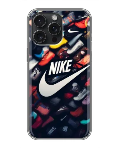 Чохол для iPhone 16 Pro Max з картинкою «Колекція кросівок Nike» Чохол для iPhone 16 Pro Max з картинкою «Колекція кросівок Nike»