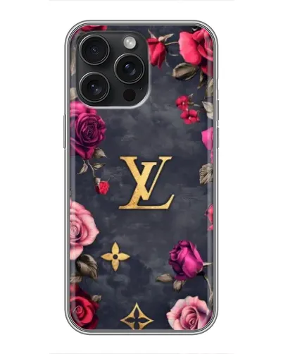 Чохол для iPhone 16 Pro Max з картинкою «Квітковий Louis Vuitton» Чохол для iPhone 16 Pro Max з картинкою «Квітковий Louis Vuitton»