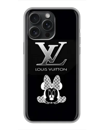 Чохол для iPhone 16 Pro Max з картинкою «LV та Мінні Маус» Чохол для iPhone 16 Pro Max з картинкою «LV та Мінні Маус»