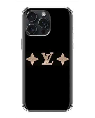 Чохол для iPhone 16 Pro Max з картинкою «Louis Vuitton — мінімалізм» Чохол для iPhone 16 Pro Max з картинкою «Louis Vuitton — мінімалізм»