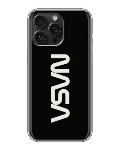 Чохол для iPhone 16 Pro Max з картинкою «NASA — вертикальний логотип» Чохол для iPhone 16 Pro Max з картинкою «NASA — вертикальний логотип»