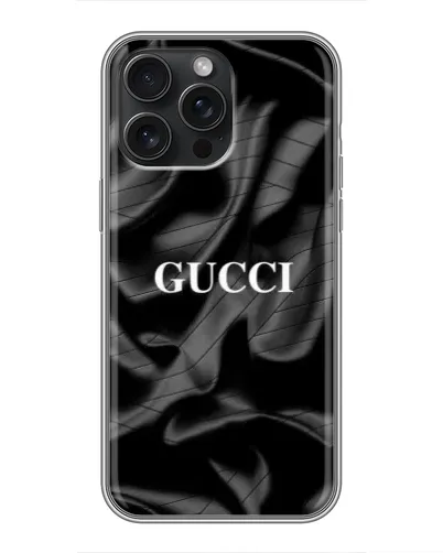 Чохол для iPhone 16 Pro Max з картинкою «Gucci — шовкові хвилі» Чохол для iPhone 16 Pro Max з картинкою «Gucci — шовкові хвилі»
