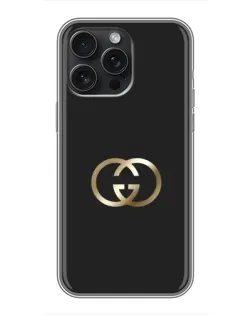 Чохол для iPhone 16 Pro Max з картинкою «Мінімалізм Gucci»