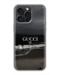 Чохол для iPhone 16 Pro Max з картинкою «Gucci — морський прибій»