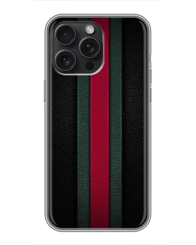 Чохол для iPhone 16 Pro Max з картинкою «Gucci — неонова лінія» Чохол для iPhone 16 Pro Max з картинкою «Gucci — неонова лінія»