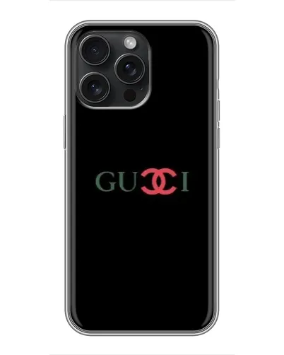 Чохол для iPhone 16 Pro Max з картинкою «Gucci — червоний градієнт» Чохол для iPhone 16 Pro Max з картинкою «Gucci — червоний градієнт»