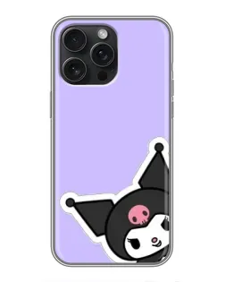 Чохол для iPhone 16 Pro Max з картинкою «Кумедна Kuromi»