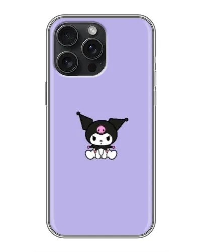 Чохол для iPhone 16 Pro Max з картинкою «Kuromi — фіолетовий мінімалізм» Чохол для iPhone 16 Pro Max з картинкою «Kuromi — фіолетовий мінімалізм»