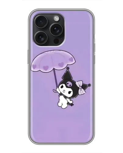 Чохол для iPhone 16 Pro Max з картинкою «Kuromi з парасолькою» Чохол для iPhone 16 Pro Max з картинкою «Kuromi з парасолькою»