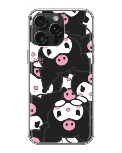 Чохол для iPhone 16 Pro Max з картинкою «Kuromi з сердечком» Чохол для iPhone 16 Pro Max з картинкою «Kuromi з сердечком»