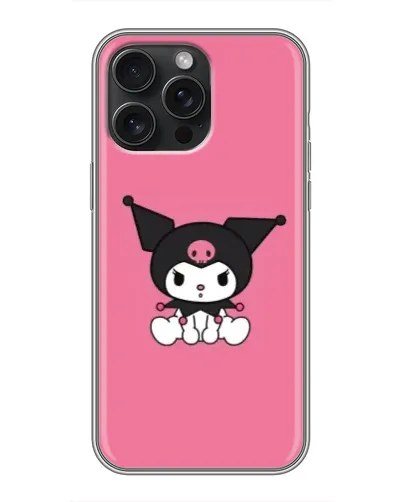 Чохол для iPhone 16 Pro Max з картинкою «Похмура Kuromi» Чохол для iPhone 16 Pro Max з картинкою «Похмура Kuromi»