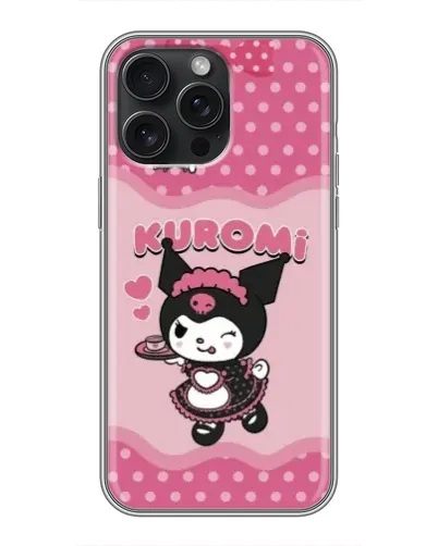 Чохол для iPhone 16 Pro Max з картинкою «Kuromi в окулярах» Чохол для iPhone 16 Pro Max з картинкою «Kuromi в окулярах»
