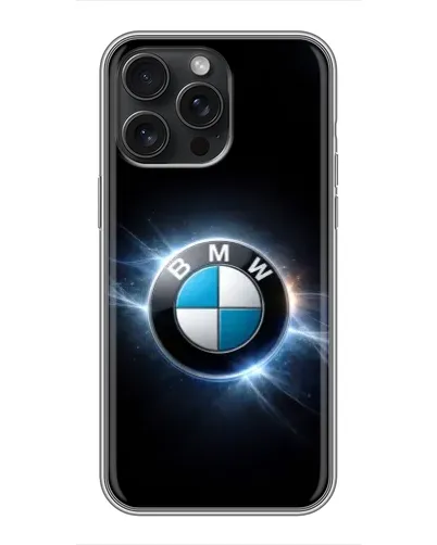 Чохол для iPhone 16 Pro Max з картинкою «BMW — неонове сяйво» Чохол для iPhone 16 Pro Max з картинкою «BMW — неонове сяйво»