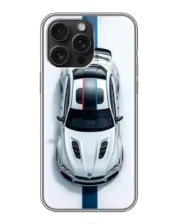 Чохол для iPhone 16 Pro Max з картинкою «Вид зверху — BMW M»