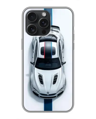 Чохол для iPhone 16 Pro Max з картинкою «Вид зверху — BMW M» Чохол для iPhone 16 Pro Max з картинкою «Вид зверху — BMW M»