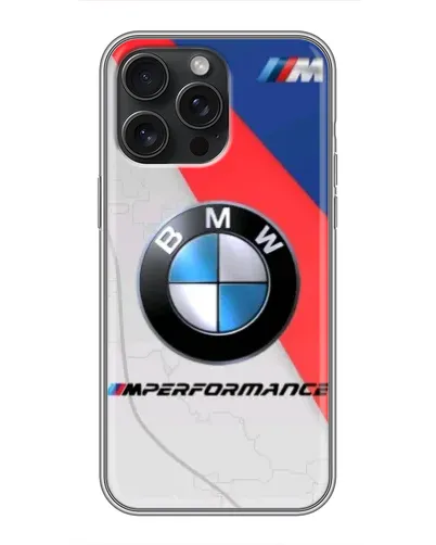 Чохол для iPhone 16 Pro Max з картинкою «BMW Performance стиль» Чохол для iPhone 16 Pro Max з картинкою «BMW Performance стиль»