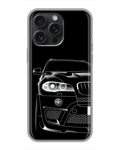 Чохол для iPhone 16 Pro Max з картинкою «Темний силует BMW» Чохол для iPhone 16 Pro Max з картинкою «Темний силует BMW»