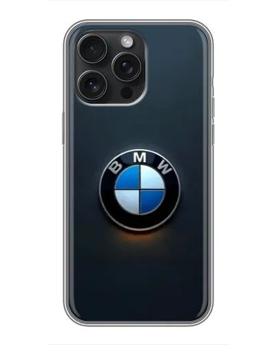Чохол для iPhone 16 Pro Max з картинкою «Логотип BMW — мінімалізм» Чохол для iPhone 16 Pro Max з картинкою «Логотип BMW — мінімалізм»