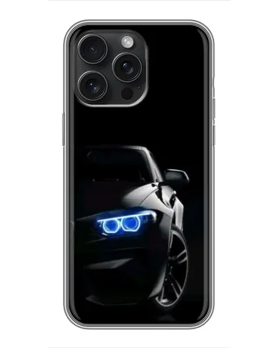 Чехол для iPhone 16 Pro Max с картинкой «BMW — ночной взгляд» Чехол для iPhone 16 Pro Max с картинкой «BMW — ночной взгляд»