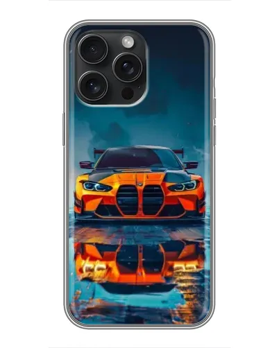 Чехол для iPhone 16 Pro Max с картинкой «BMW — золотая эмблема» Чехол для iPhone 16 Pro Max с картинкой «BMW — золотая эмблема»