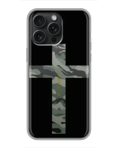Чохол для iPhone 16 Pro Max з картинкою «Мілітарі Хрест»