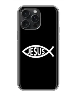 Чохол для iPhone 16 Pro Max з картинкою «Класичний Jesus»