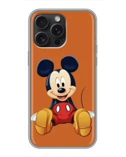 Чохол для iPhone 16 Pro Max з картинкою «Міккі відпочиває»