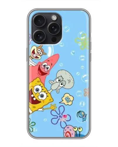 Чохол для iPhone 16 Pro Max з картинкою «Веселі бульбашки»