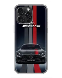 Чохол для iPhone 16 Pro Max з картинкою «Mercedes — білий карбон» Чохол для iPhone 16 Pro Max з картинкою «Mercedes — білий карбон»