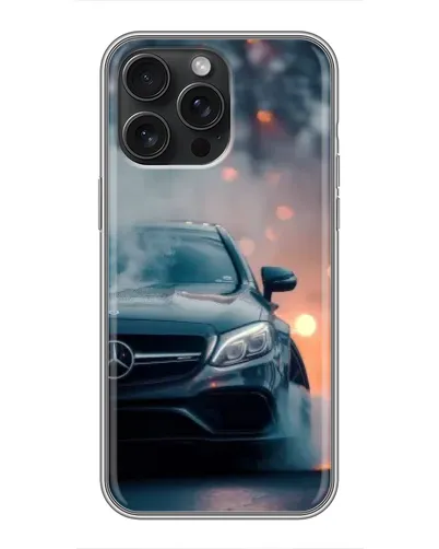 Чохол для iPhone 16 Pro Max з картинкою «Mercedes — нічне місто» Чохол для iPhone 16 Pro Max з картинкою «Mercedes — нічне місто»