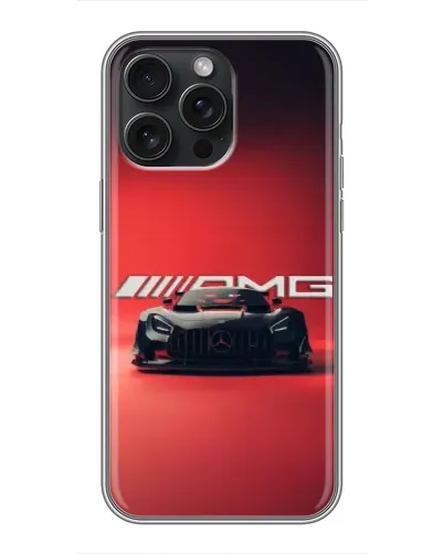 Чохол для iPhone 16 Pro Max з картинкою «Mercedes AMG — червона лінія» Чохол для iPhone 16 Pro Max з картинкою «Mercedes AMG — червона лінія»