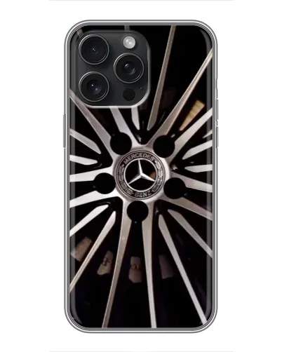 Чехол для iPhone 16 Pro Max с картинкой «Диск Mercedes»