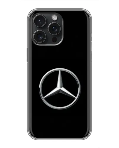 Чохол для iPhone 16 Pro Max з картинкою «Mercedes класичний лого» Чохол для iPhone 16 Pro Max з картинкою «Mercedes класичний лого»