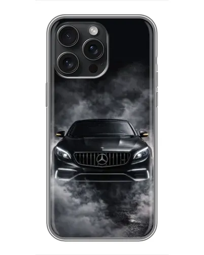 Чохол для iPhone 16 Pro Max з картинкою «Mercedes у диму» Чохол для iPhone 16 Pro Max з картинкою «Mercedes у диму»