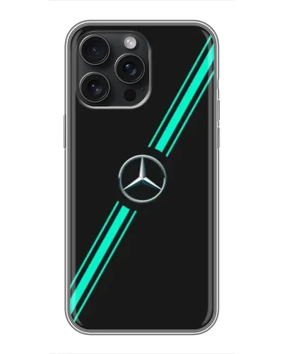 Чохол для iPhone 16 Pro Max з картинкою «Спортивні лінії Mercedes» Чохол для iPhone 16 Pro Max з картинкою «Спортивні лінії Mercedes»