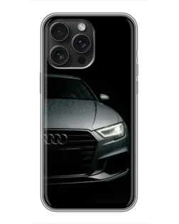 Чохол для iPhone 16 Pro Max з картинкою «Audi — деталізація кузова»