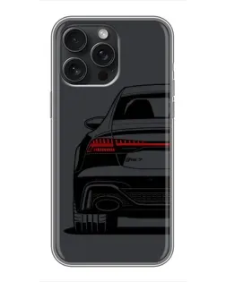 Чохол для iPhone 16 Pro Max з картинкою «Задня частина Audi — арт»