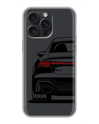 Чохол для iPhone 16 Pro Max з картинкою «Задня частина Audi — арт»