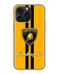 Чохол для iPhone 16 Pro Max з картинкою «Lamborghini Stripe жовтий» Чохол для iPhone 16 Pro Max з картинкою «Lamborghini Stripe жовтий»